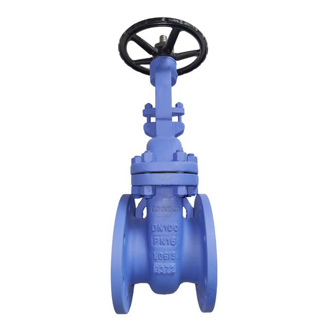 DIN Cast Steel Ce Non Rising Stem Gate Valve