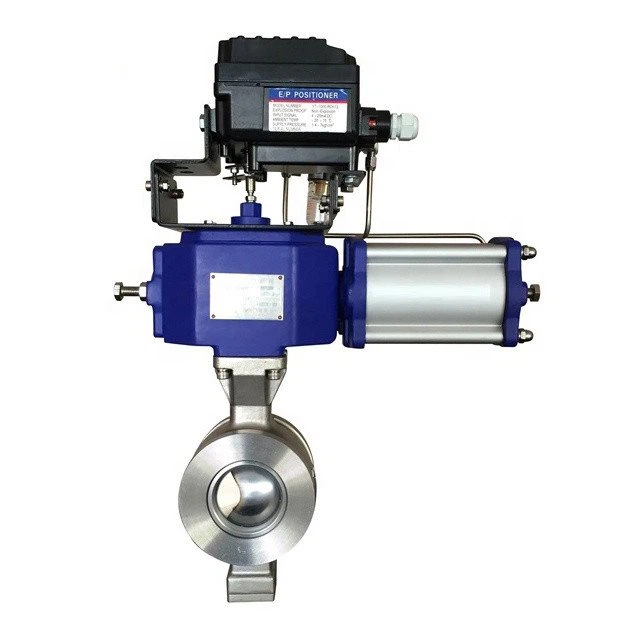 Electric /Carbon Steel/Flange End/Wafer End/Pneumatic Segment Ball Valve